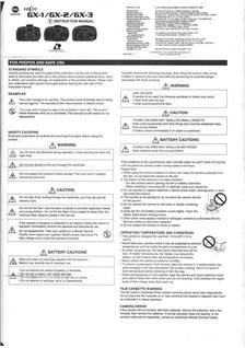 Minolta Vectis GX manual. Camera Instructions.